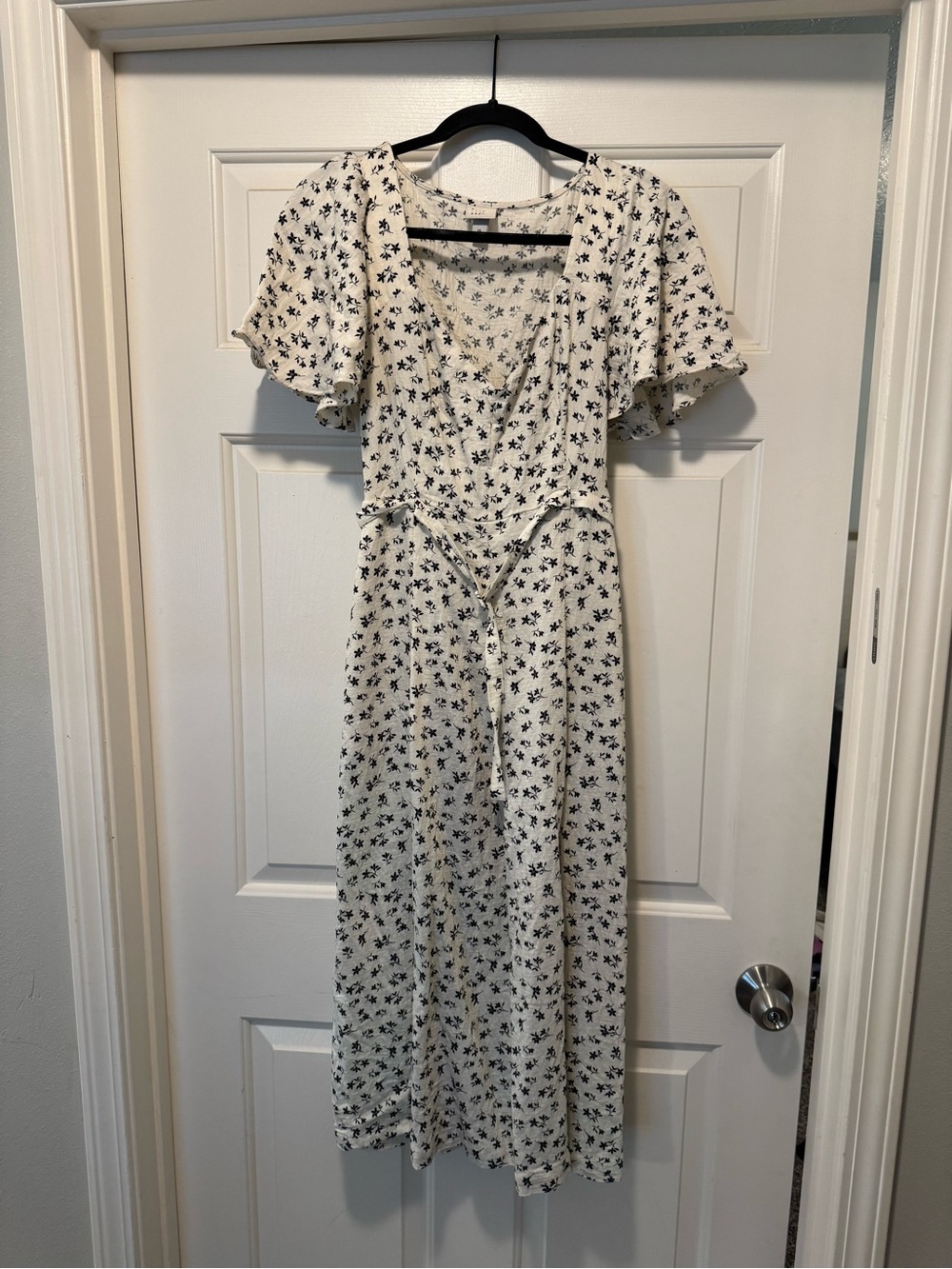 Women’s Cream Floral Maxi Dress